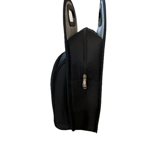 Wine Picnic Tote Insulated Set w Glasses Opener Napkins Cork New Gift New - Picture 8 of 9